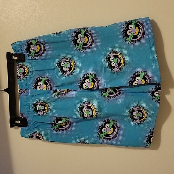 NWT: Disney Parks Mens/Unisex Muppets Animal Drawstring Pajama Shorts - Picture 5 of 10